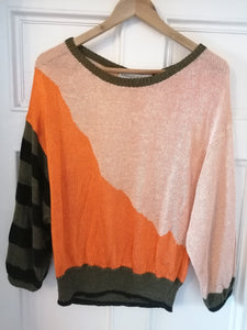 Donna Chambers 80's Batwing Knit Jumper 12 -14